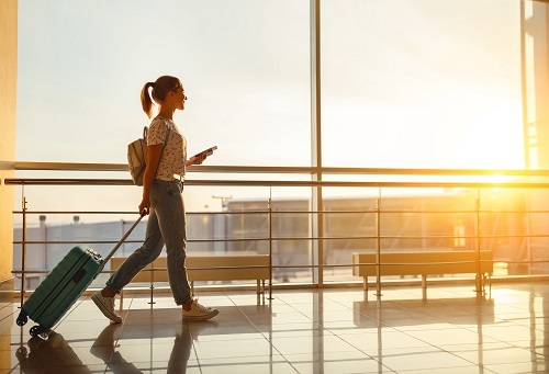 Person at Airport