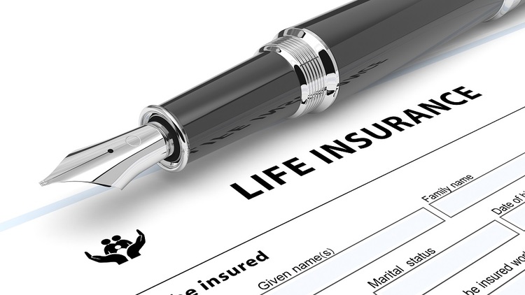 Life Insurance Forms with Pen