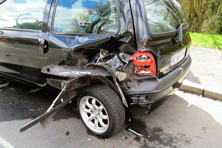 Car accident damage